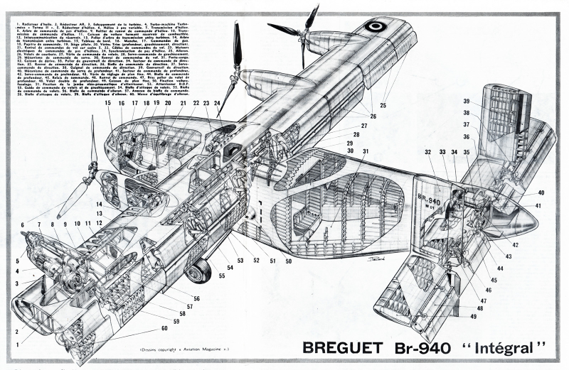 Illustration for article titled Feast your eyes on these rare aircraft cutaway drawings